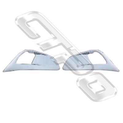 FOG LAMP COVER SET - L&R  - TO SUIT HYUNDAI IX35 / TUCSON 2010-