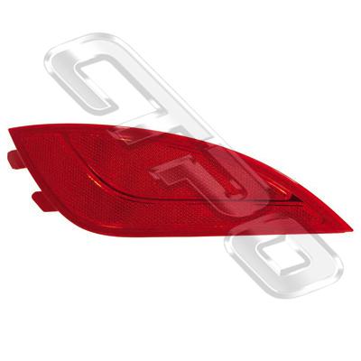REAR LAMP - L/H - REFLECTOR GOES IN BUMPER - TO SUIT HYUNDAI IX35 / TUCSON 2010-