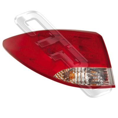 REAR LAMP - L/H - OUTER - TWIN STRIP TYPE - TO SUIT HYUNDAI IX35 / TUCSON 2010-
