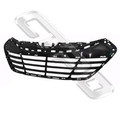 GRILLE - PAINTED BLACK - FRONT BUMPER - TO SUIT HYUNDAI IX35 / TUCSON 2010-  ELITE