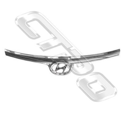 GRILLE MOULDING - CHROME - TO SUIT HYUNDAI I30 2008-