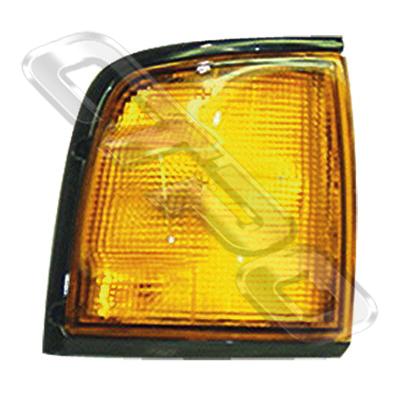 CORNER LAMP - R/H - AMBER/BLACK - TO SUIT HOLDEN RODEO 1989-93