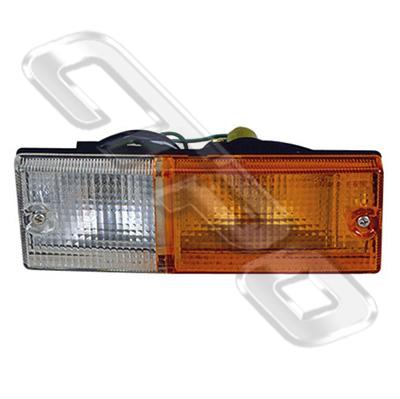 BUMPER LAMP - R/H - AMBER/CLEAR - TO SUIT HOLDEN RODEO 1989-