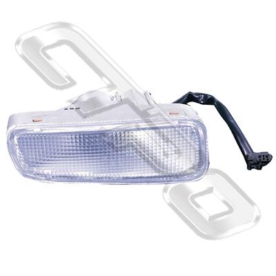 BUMPER LAMP - R/H - CLEAR - TO SUIT HOLDEN RODEO TFR 1999-
