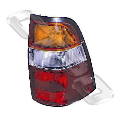 REAR LAMP - R/H - AMBER TOP - TO SUIT HOLDEN RODEO TFR 1997-