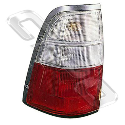 REAR LAMP - L/H - CLEAR TOP - TO SUIT HOLDEN RODEO TFR 1997-