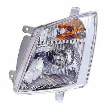 HEADLAMP - L/H - MANUAL - TO SUIT HOLDEN RODEO D-MAX P/UP 2006-