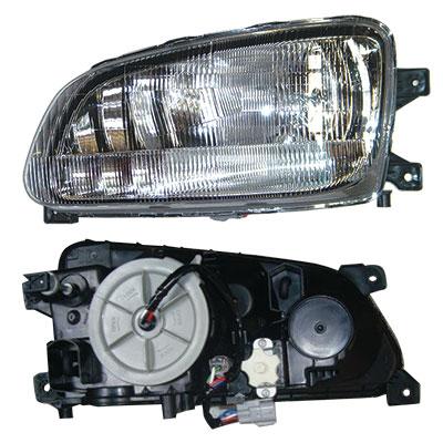 HEADLAMP - L/H - W/YELLOW - HINO RANGER PRO FC/FD/FG/FM 2002-