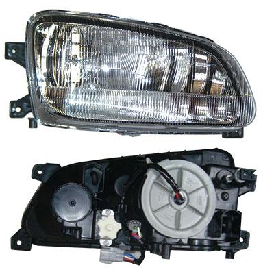 HEADLAMP - R/H - W/YELLOW - HINO RANGER PRO FC/FD/FG/FM 2002-