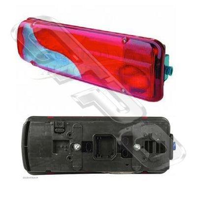 REAR LAMP - L/H - BLUE/RED - TO SUIT MAN TGA/TGL/TGM/TGX 2008-