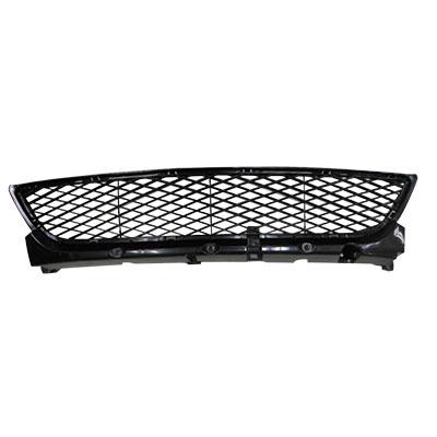 FRONT BUMPER GRILLE - WITH BRACKET - MAT/BLACK - CERTIFIED - TO SUIT MAZDA 3 2004-    SEDAN