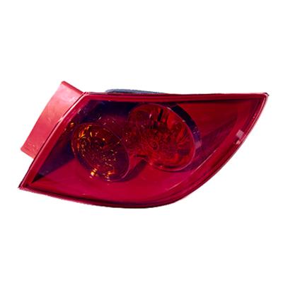 REAR LAMP - R/H - OUTER - PINKY RED - TO SUIT MAZDA 3 2004-    5DR