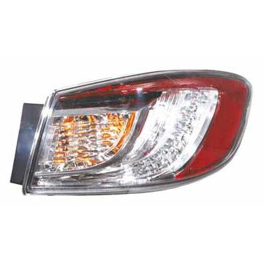 REAR LAMP - R/H - OUTER - LED TYPE - TO SUIT MAZDA 3 2009-  4DR