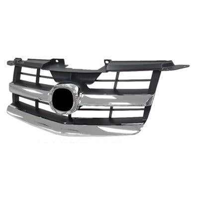 GRILLE - CHROME/BLACK - TO SUIT MAZDA BT50 P/UP 2009-  F/LIFT