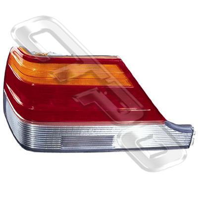 REAR LAMP - L/H - AMBER/RED/CLEAR - TO SUIT MERCEDES W140 S CLASS 1992-94