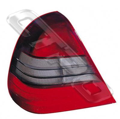 REAR LAMP - L/H - ALL SMOKEY/RED - TO SUIT MERCEDES W202 C CLASS 1997-99