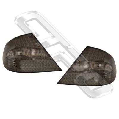 REAR LAMP - SET - SMOKEY - LED - TO SUIT MERCEDES CLK W209 2003-