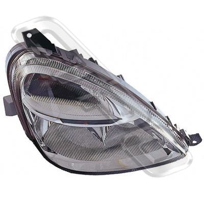 HEADLAMP - R/H - MANUAL/ELECTRIC - CLEAR - TO SUIT MERCEDES W168 A CLASS 2002-03