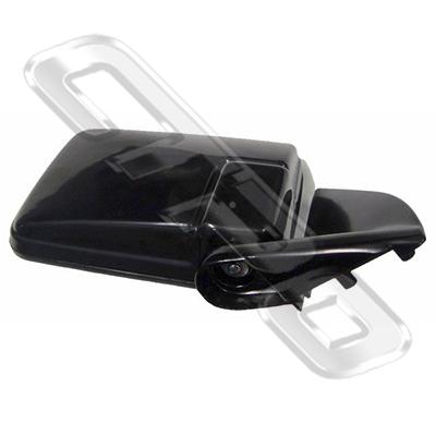 DOOR MIRROR - CRNR MNTD - BLACK - R/H - TO SUIT MITSUBISHI L200 2WD/4WD 1987-96