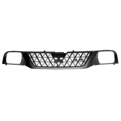 GRILLE - MAT BLACK 2BX TYPE - TO SUIT MITSUBISHI L200 2002-03