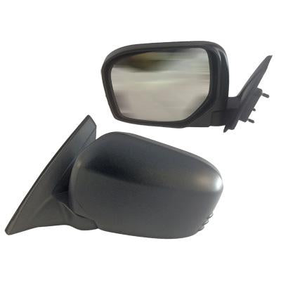 DOOR MIRROR - R/H - MANUAL - BLACK - TO SUIT MITSUBISHI TRITON L200 2005-