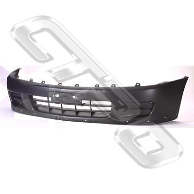 FRONT BUMPER - W/SPOILER HOLE - TO SUIT MITSUBISHI LANCER CK SED 1996-99