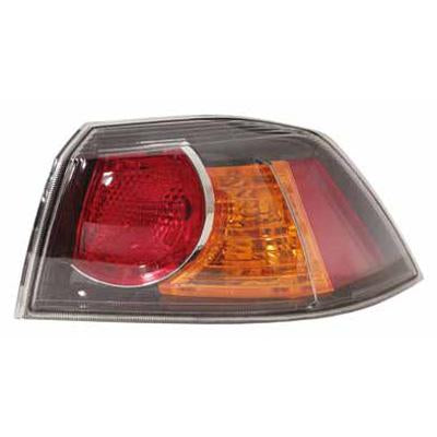 REAR LAMP - R/H - BLACK - OUTER - TO SUIT MITSUBISHI LANCER CY 2008-
