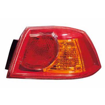 REAR LAMP - R/H - RED - OUTER - TO SUIT MITSUBISHI LANCER CY 2008-