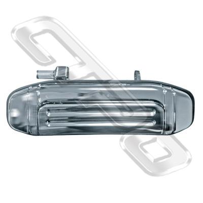 DOOR HANDLE - REAR - OUTER - CHROME - R/H - TO SUIT MITSUBISHI PAJERO 1991-