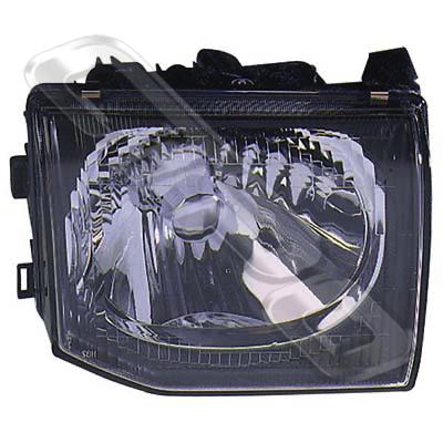 HEADLAMP - R/H - MANUAL - TO SUIT MITSUBISHI PAJERO 1998-00