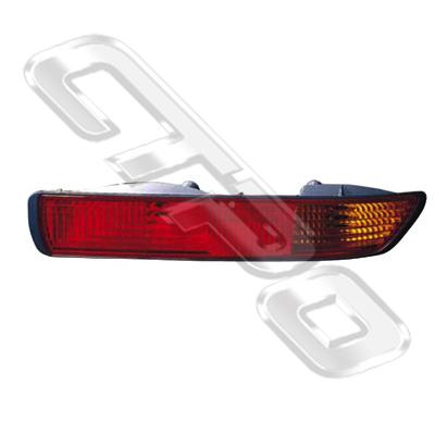 REAR LAMP - R/H - FITS IN BUMPER - AMBER/RED - TO SUIT MITSUBISHI PAJERO 2000-