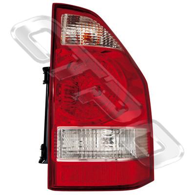 REAR LAMP - R/H - CLEAR/RED/CLEAR - TO SUIT MITSUBISHI PAJERO 2003-