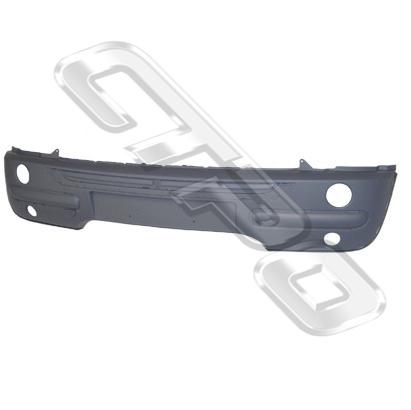 FRONT BUMPER - W/MLDG HOLES - TO SUIT MINI COOPER 2002-