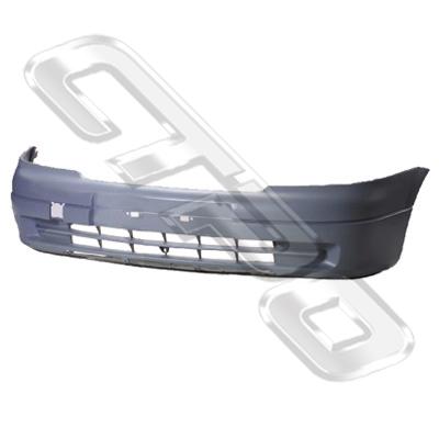 FRONT BUMPER - PRIMED - GREY - TO SUIT HOLDEN ASTRA 1998-