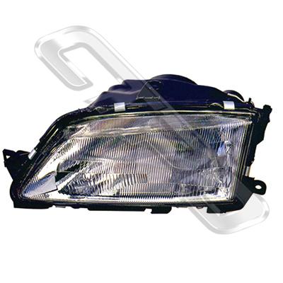 HEADLAMP - L/H - SINGLE BULB - TO SUIT PEUGEOT 306 1993-96  (MANUAL)