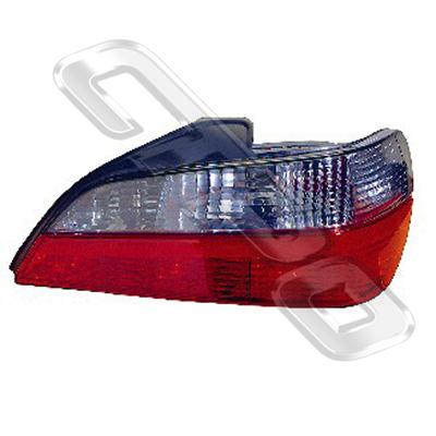 REAR LAMP - CLEAR/RED - R/H - TO SUIT PEUGEOT 406 1996-