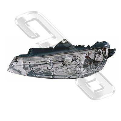 HEADLAMP - L/H - TO SUIT PEUGEOT 406 1999-