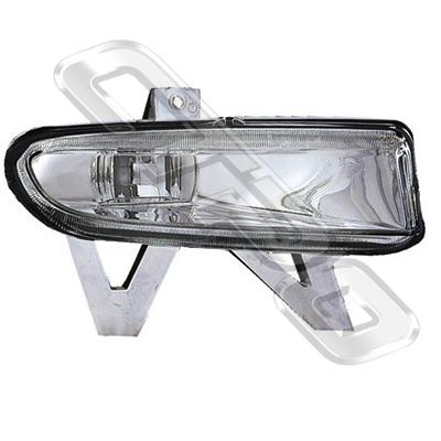 FOG LAMP - R/H - CLEAR - TO SUIT PEUGEOT 406 1999-  F/L