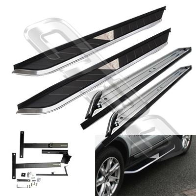 RUNNING BOARD SET - PRESTIGE TYPE - HAS FULL LENGTH WEATHER STRIP - TO SUIT RANGE ROVER EVOQUE 2011-14