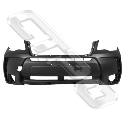 FRONT BUMPER - PRIMED BLACK - CERTIFIED - TO SUIT SUBARU FORESTER SJ 2014-