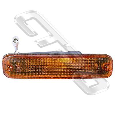 BUMPER LAMP - L/H - AMBER - TO SUIT SUBARU IMPREZA 1992-   (STD TYPE)