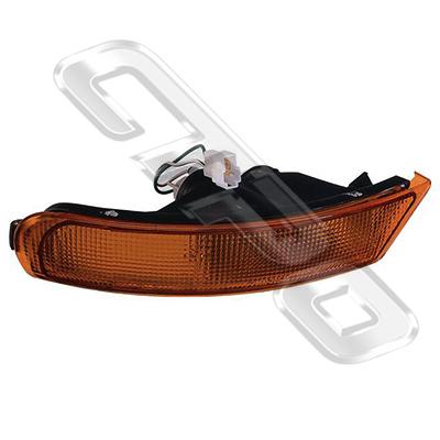 BUMPER LAMP - R/H - AMBER - TO SUIT SUBARU IMPREZA 1992-   (SPORTS TYPE)