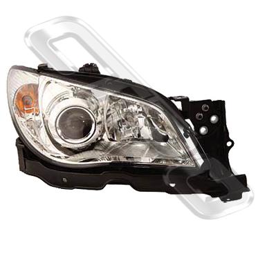 HEADLAMP - R/H - ELECTRIC - CHROME - TO SUIT SUBARU IMPREZA 2005-