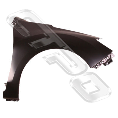 FRONT GUARD - R/H - W/O SIDE LAMP & MLDG HOLES - CERTIFIED - TO SUIT SUBARU IMPREZA G4 2012-