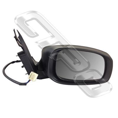 DOOR MIRROR - R/H - ELECTRIC - 5 WIRE - TO SUIT SUZUKI SWIFT 2005-