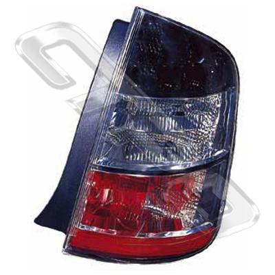 REAR LAMP - R/H - BLACK TOP (4 BULB) - TO SUIT TOYOTA PRIUS - NHW20 - 2003-