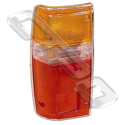 REAR LAMP - LENS - L/H - TO SUIT TOYOTA HILUX 2WD/4WD 1984-89