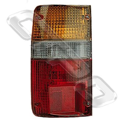 REAR LAMP - LENS - L/H - BLACK - TO SUIT TOYOTA HILUX 2WD/4WD 1989-95