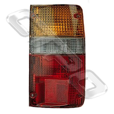 REAR LAMP - LENS - R/H - BLACK - TO SUIT TOYOTA HILUX 2WD/4WD 1989-95