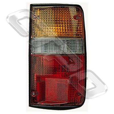 REAR LAMP - R/H - BLACK - TO SUIT TOYOTA HILUX 2WD/4WD 1989-98